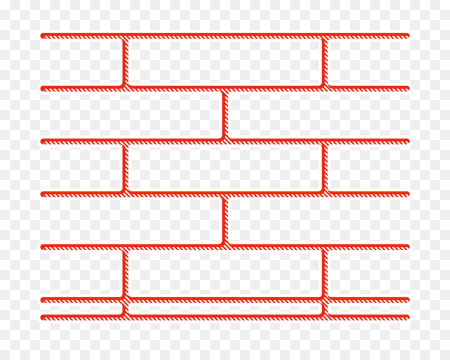 Backsteinwand-Symbol-Wand-Symbol-Builder-Symbol - 