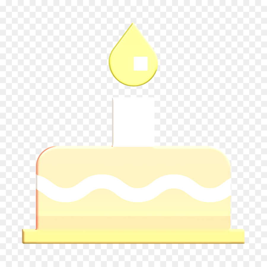 Icona di torta icona festa di compleanno - 