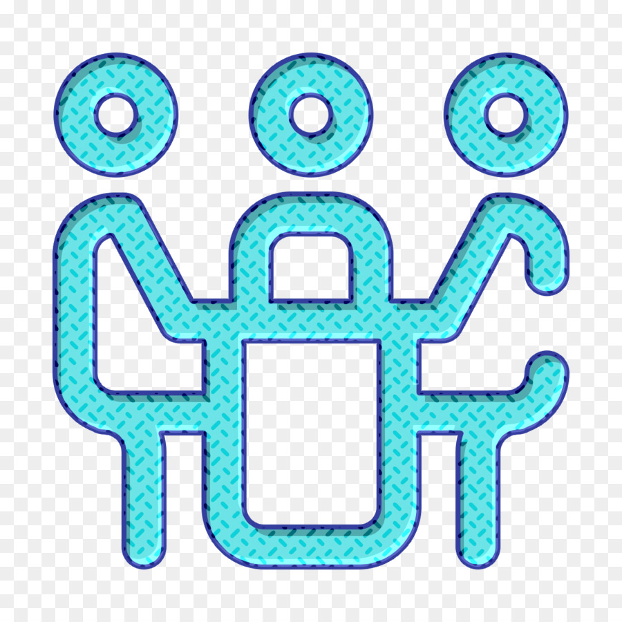 Teamwork-Symbol-Besprechungsraum-Symbol-Icon-Symbol - 