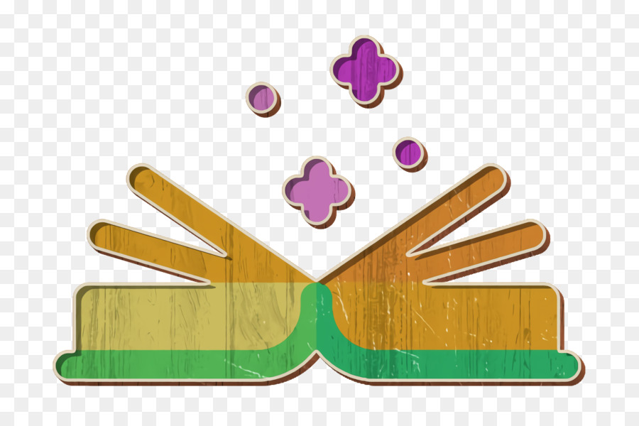Zauberbuch-Symbol-Buch-Icon-Fairytale-Symbol - 
