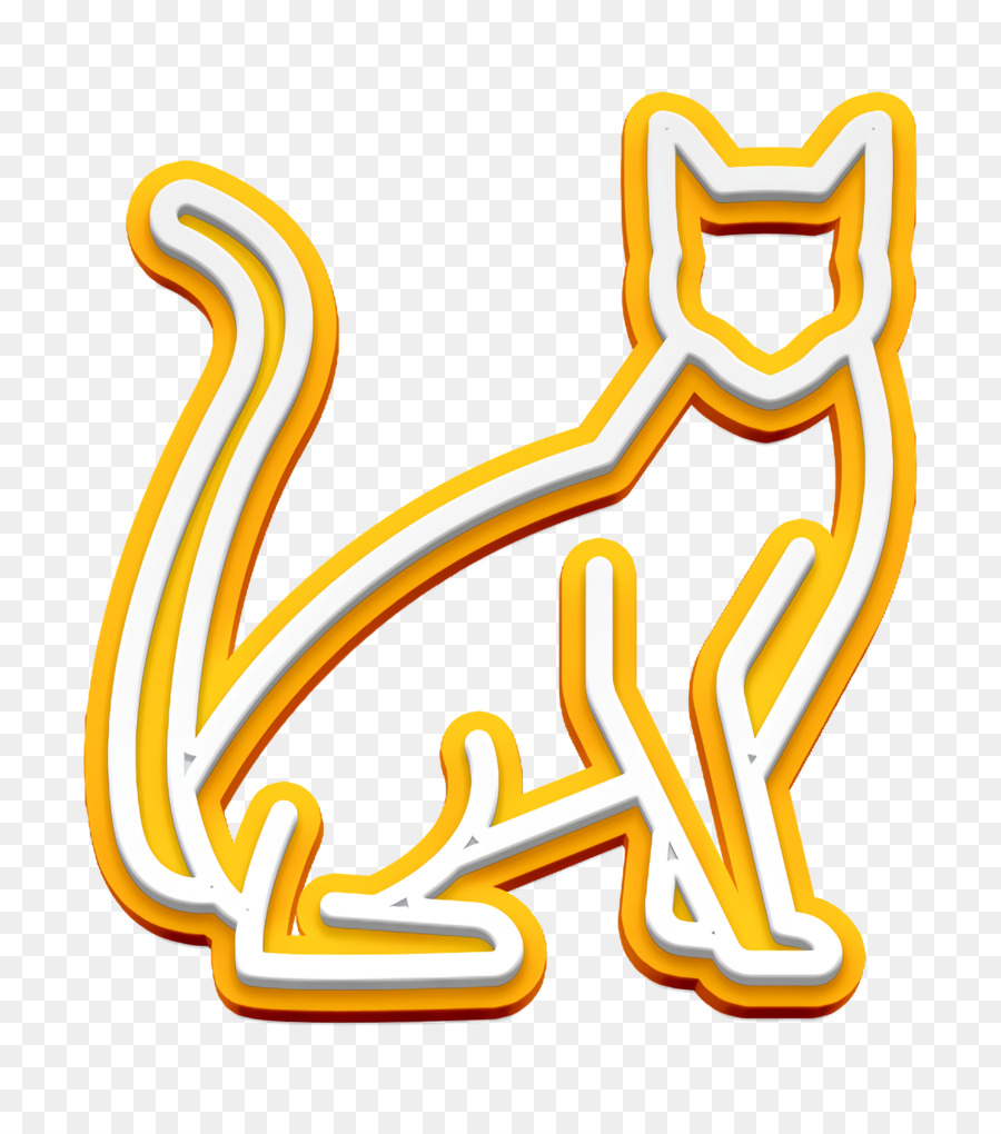 Icona degli animali Corpi di razza gatto icona del gatto del Bengala - 