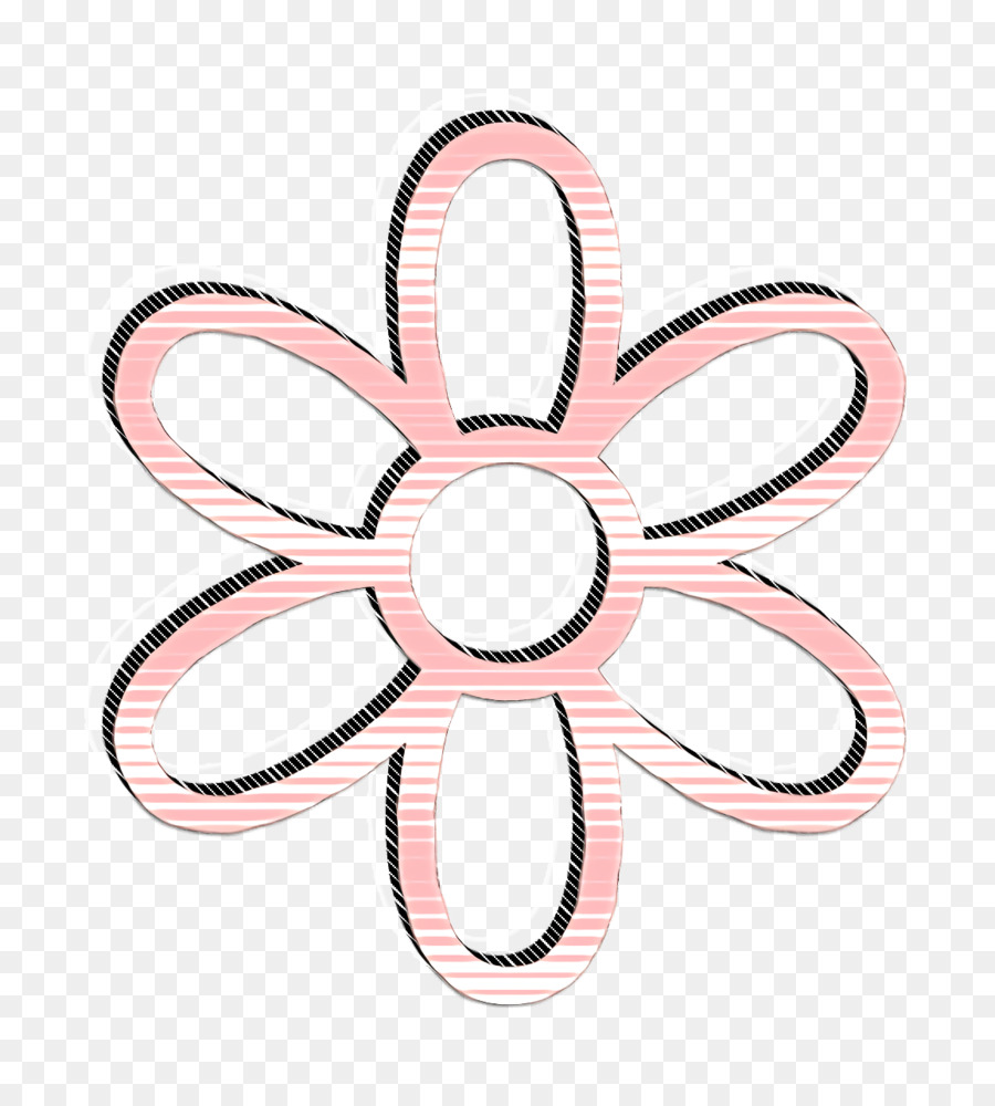 Blumen- und Blätter-Symbol-Blumen-Symbol - 