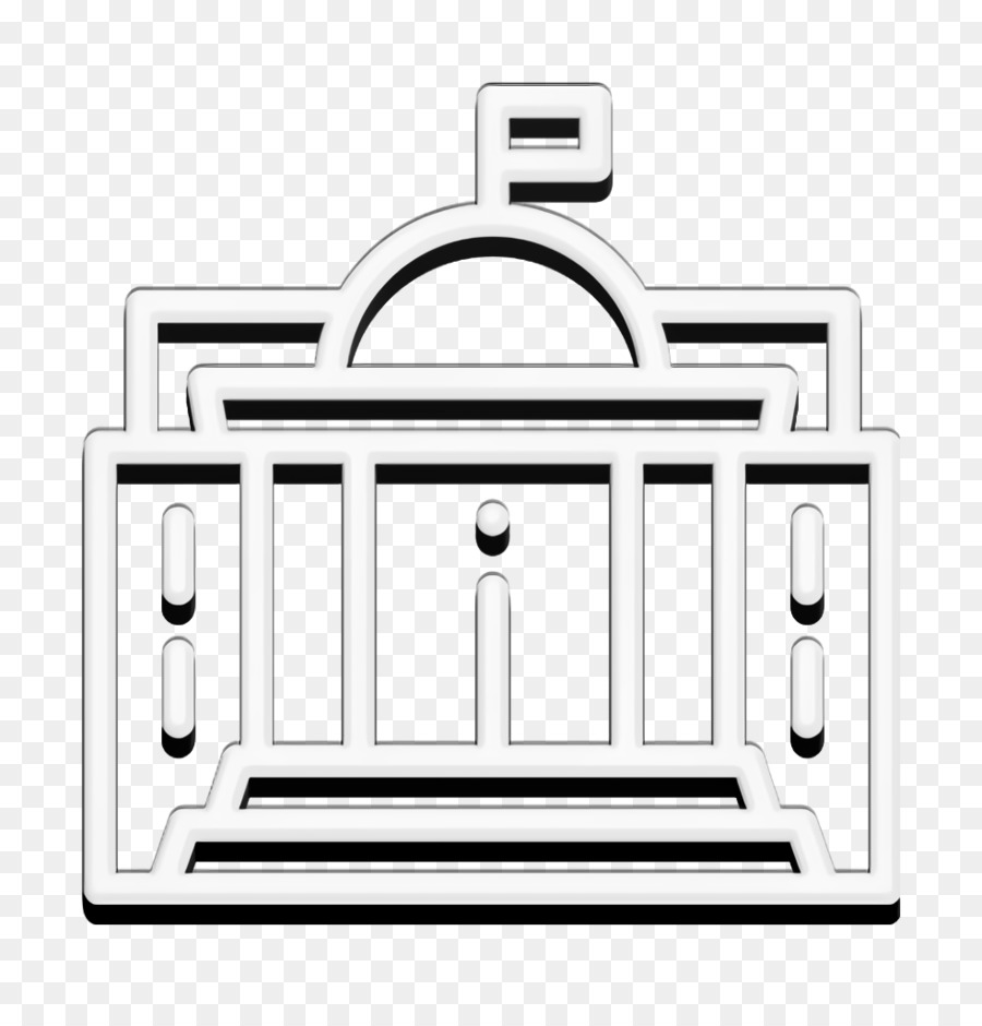 Parlamentsymbol Regierung Icon City-Symbol - 