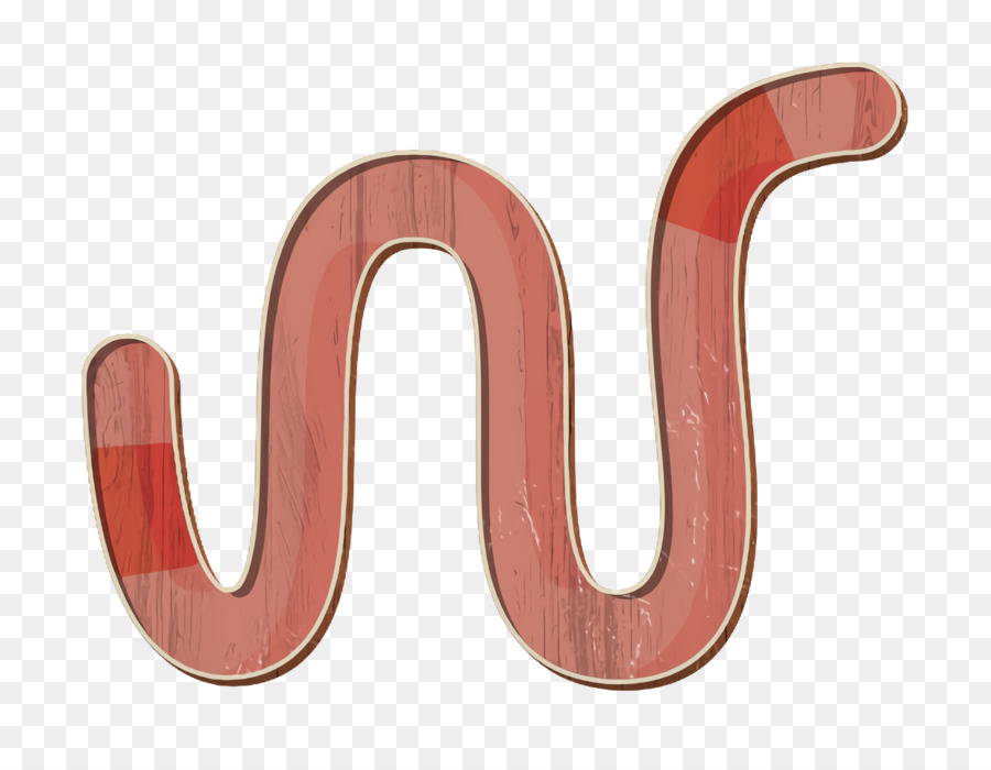 Wurm-Symbol Angeln Icon Earthworm-Symbol - 