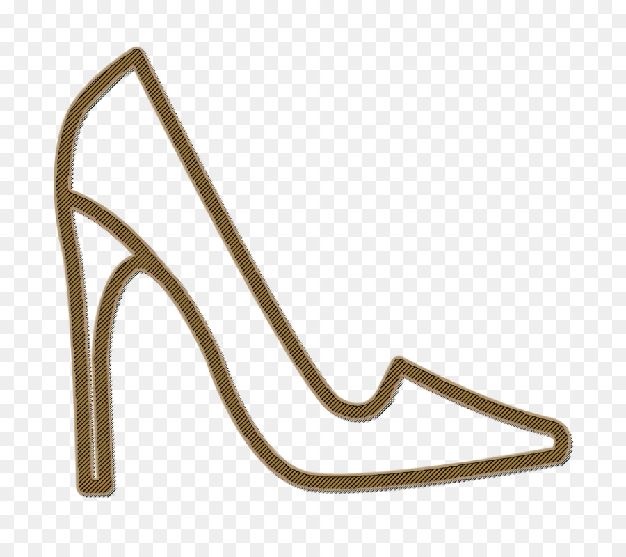 Schuhikone Mode-Symbol High Heels-Symbol - 