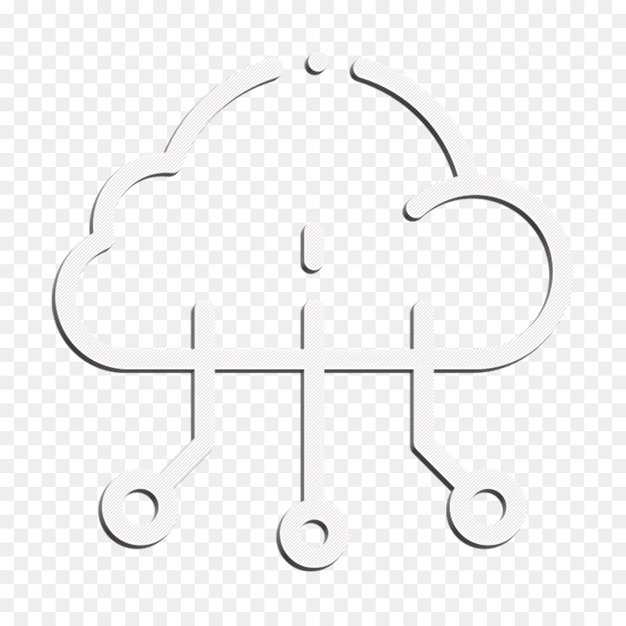 Big Data icon Cloud computing icon