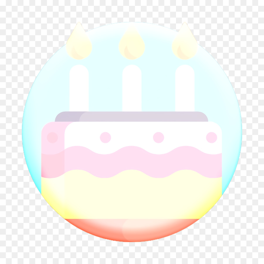 Geburtstags-Ikone-Kuchen-Symbol - 