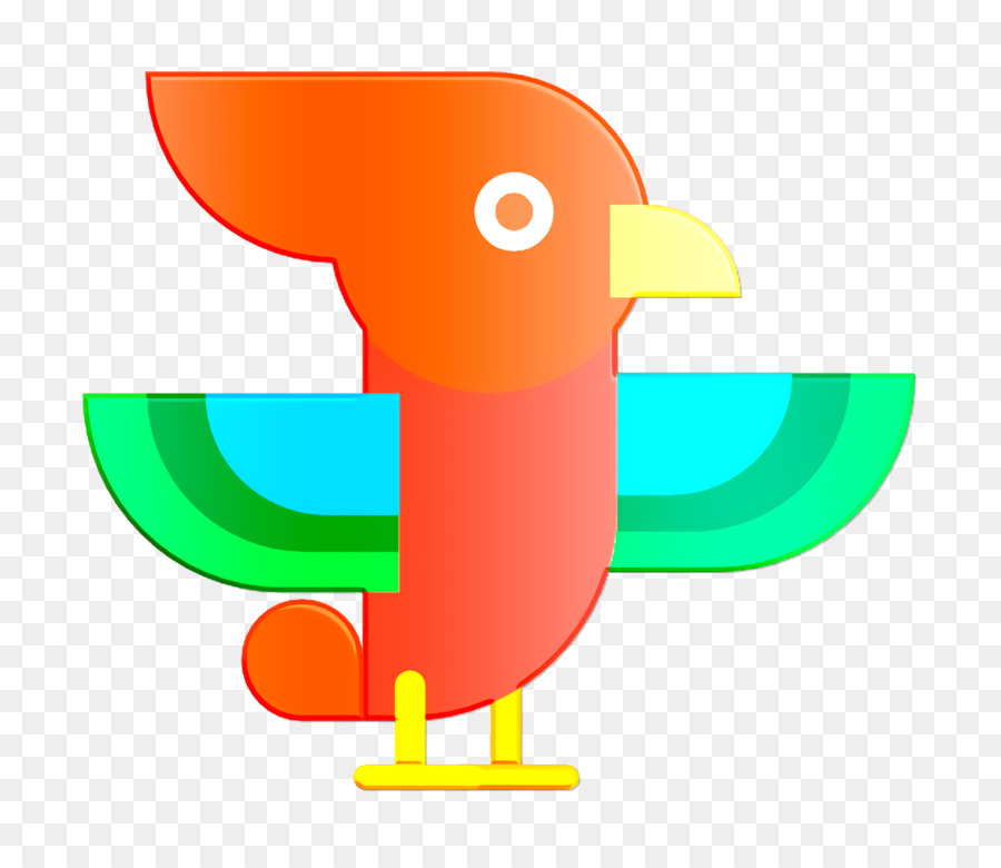 Icona degli animali dell'icona dell'uccello - 