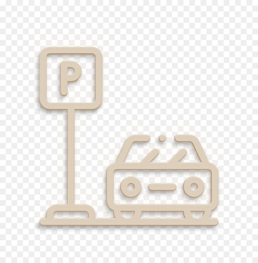 Parking icon City Life icon Car icon