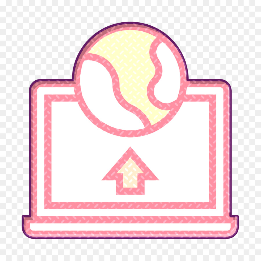 Icona di sviluppo del software Carica icona di implementazione dell'icona - 