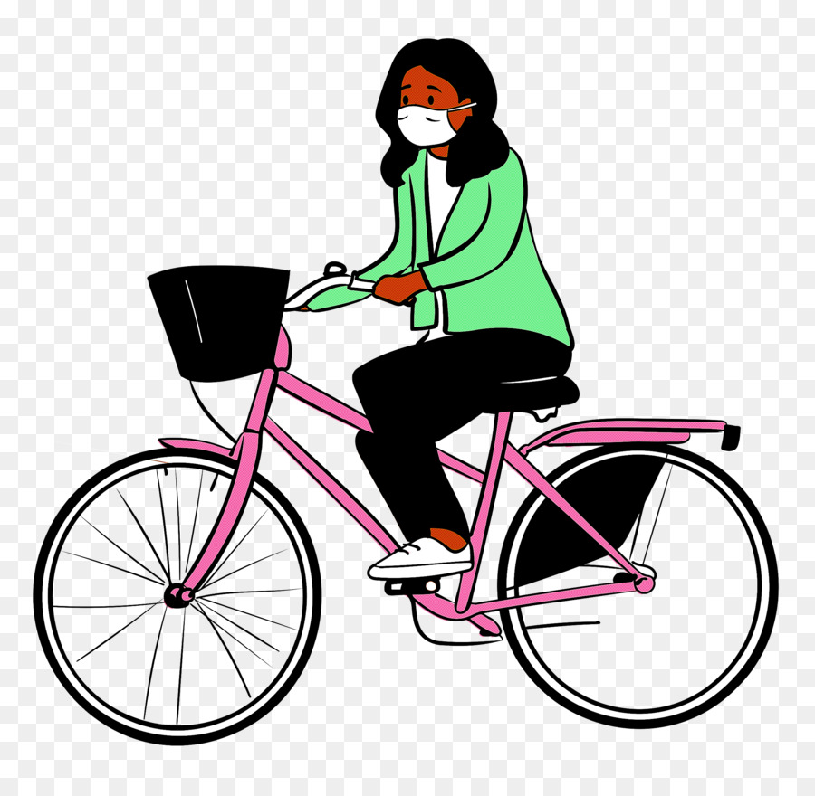 Frau Fahrradfahrrad - 