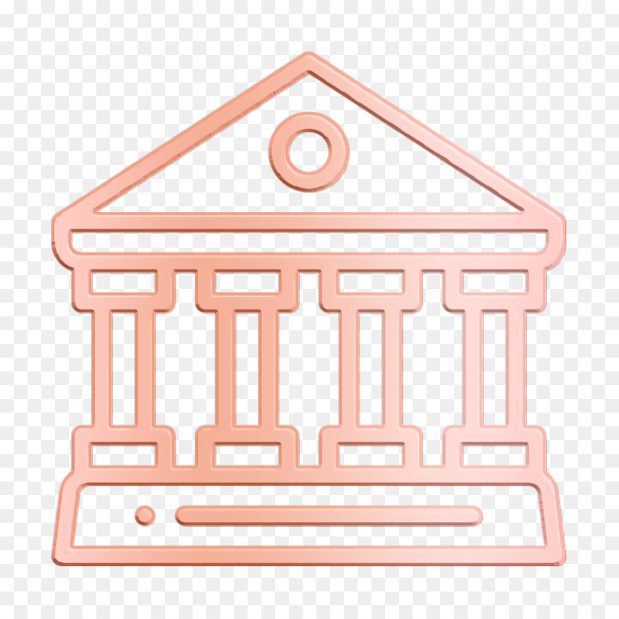 Bank-Symbol-Stadt-Symbol - 