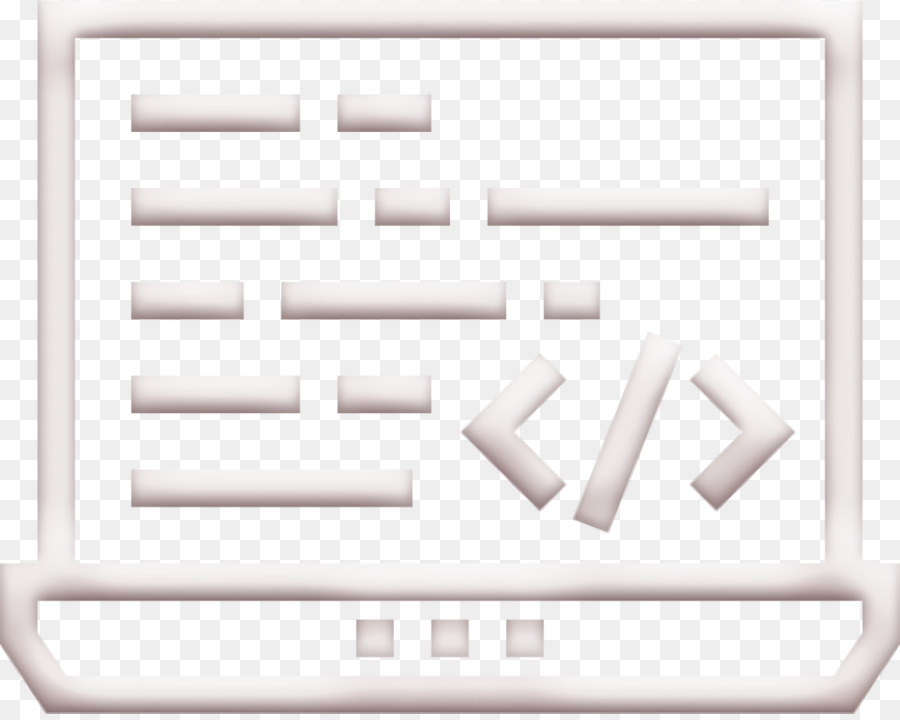 Laptop-Symbol Webdesign & Entwicklung Icon Webentwicklungssymbol - 