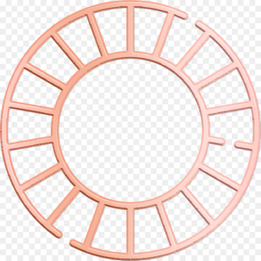 Biểu tượng bánh xe màu Biểu tượng kích thước sáng tạo Biểu tượng bánh xe - 