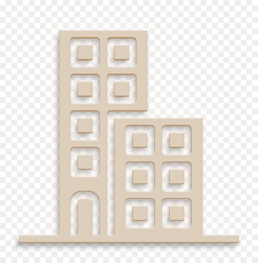 Gebäude-Icon-Geschäfts- und Finanzen-Symbol - 