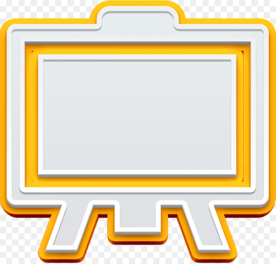 Icona della lavagna icona della lavagna icona icona icone educative - 