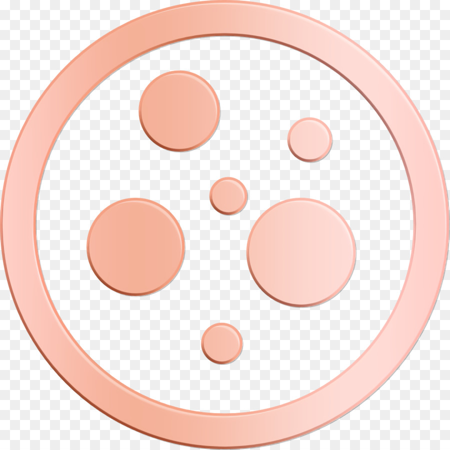 Biểu tượng tế bào biểu tượng biểu tượng y tế tế bào trong một biểu tượng hình tròn - 