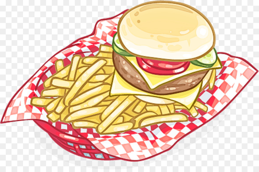 Pasto di fast food del cheeseburger del cibo spazzatura - 