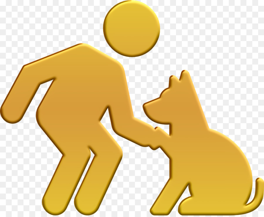 Icona di cane seduta canino icona di animali icona - 