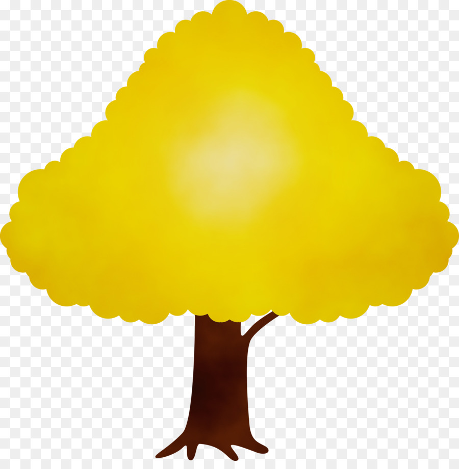 Scienza della biologia dell'albero giallo delle foglie - 