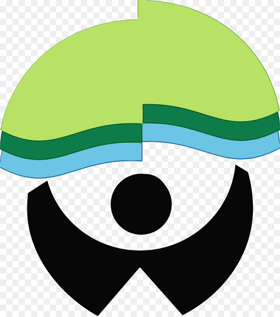 Logo Green Symbol Kopfbedeckungslinie - 