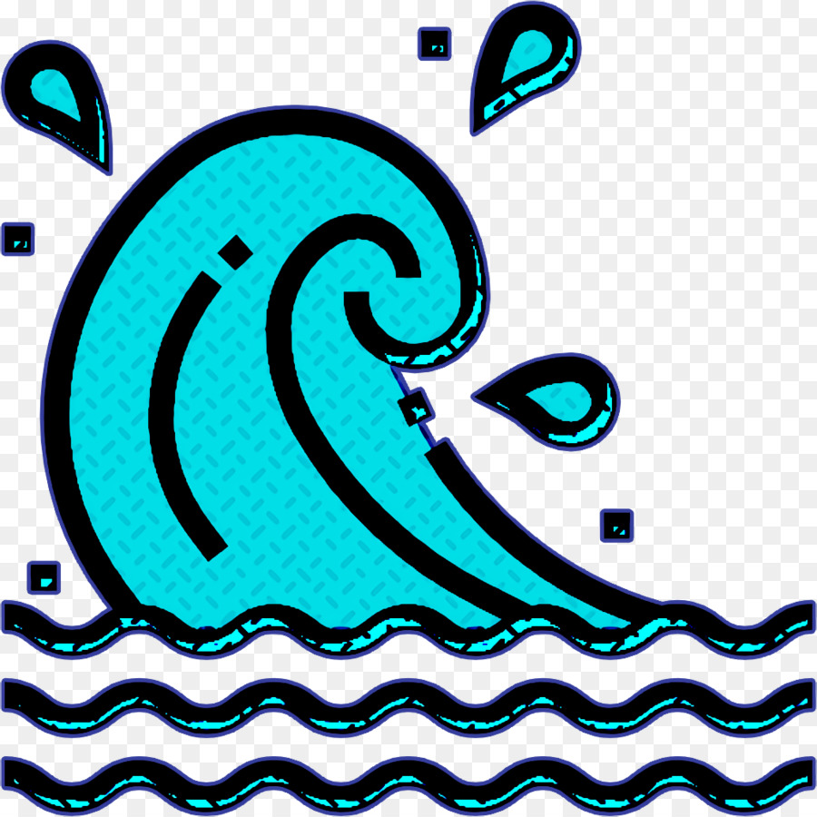 Wave-Symbol Hawaii-Symbol - 