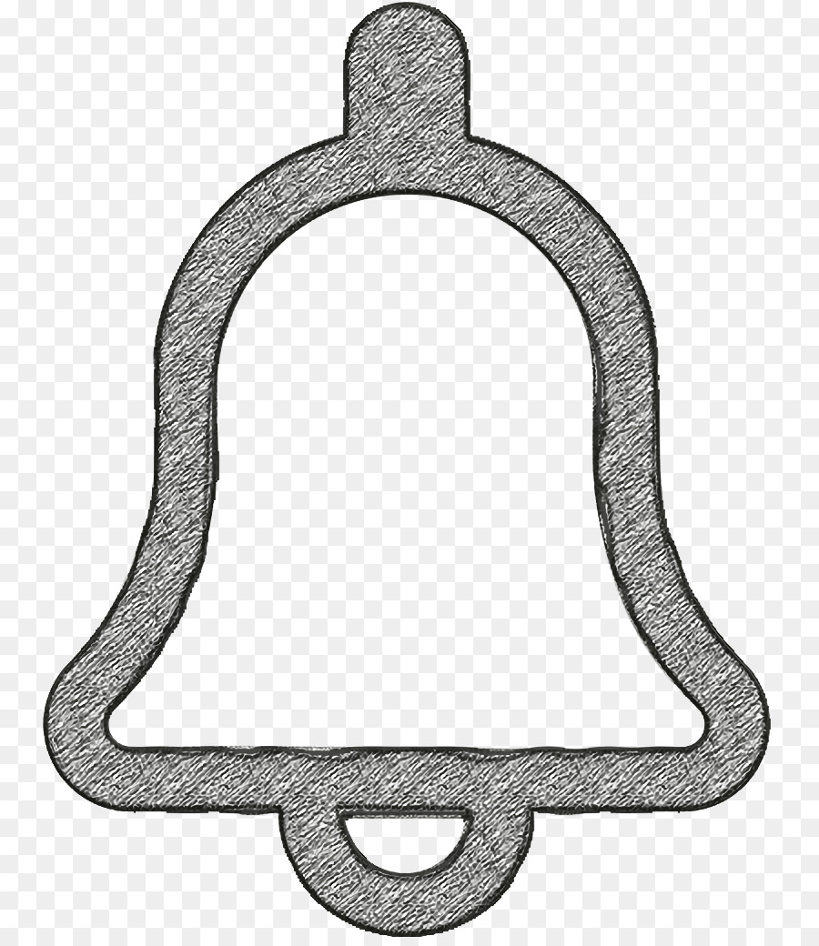 Bell-Symbol-Zeit- und Datums-Symbol - 