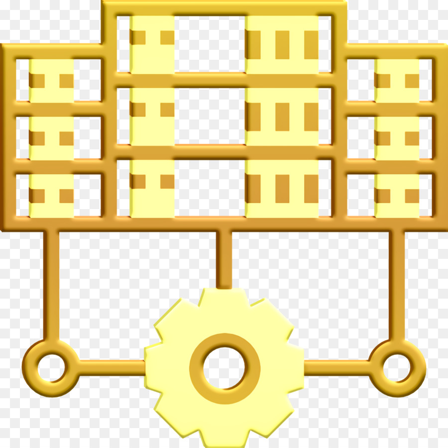 System icon Network sharing icon Server icon