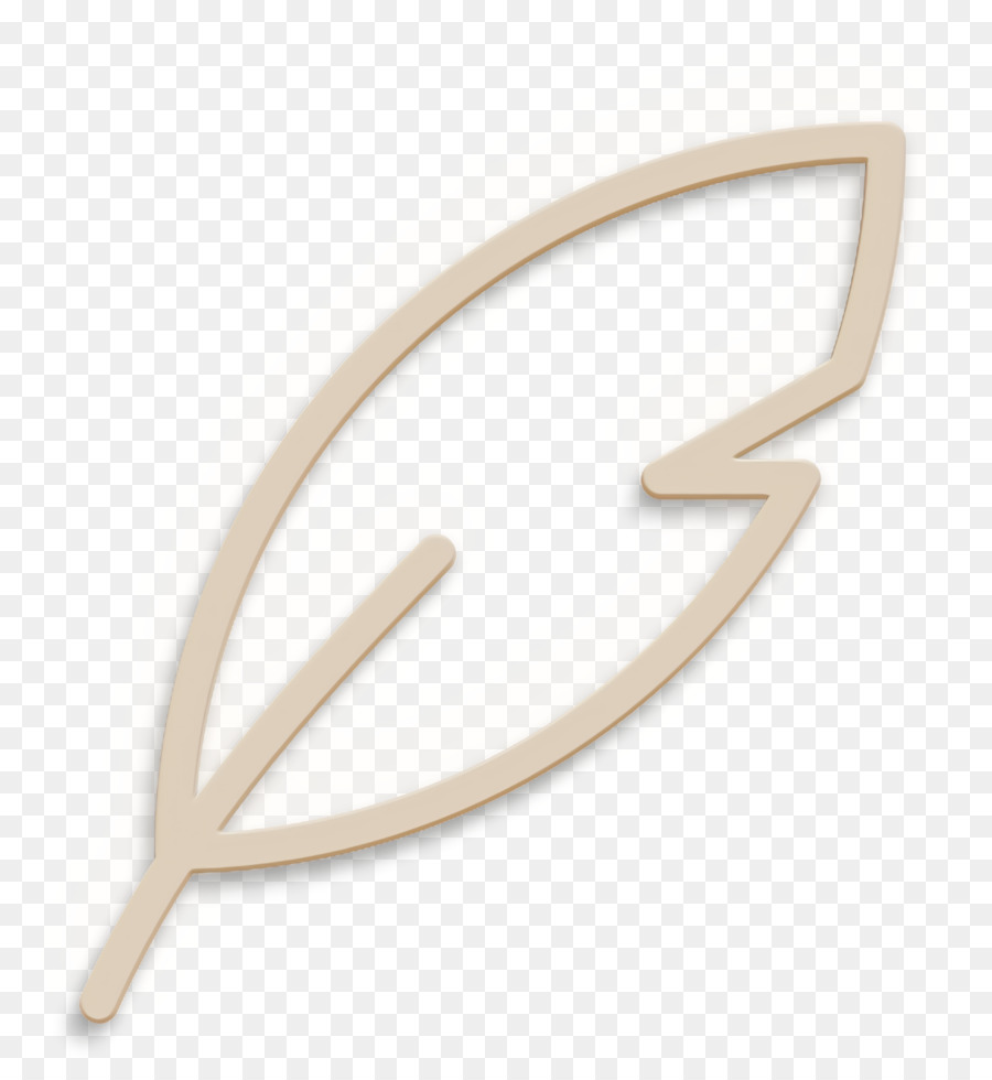 Feder Symbol Quill Symbol Grundlegende Symbole Symbol - 