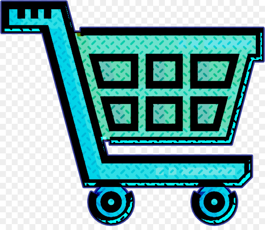 Shopping cart icon Retail icon
