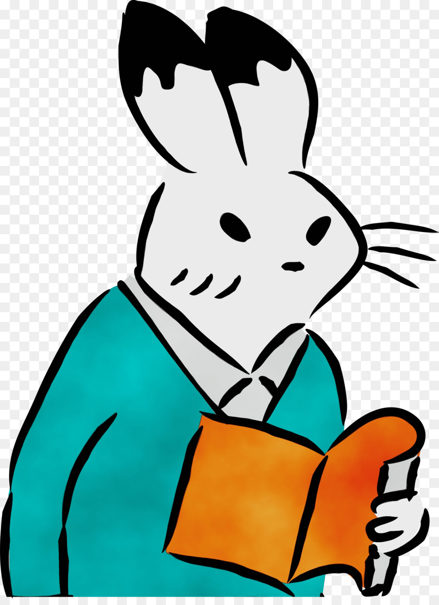 Phim hoạt hình thỏ nhân vật hạnh phúc - 