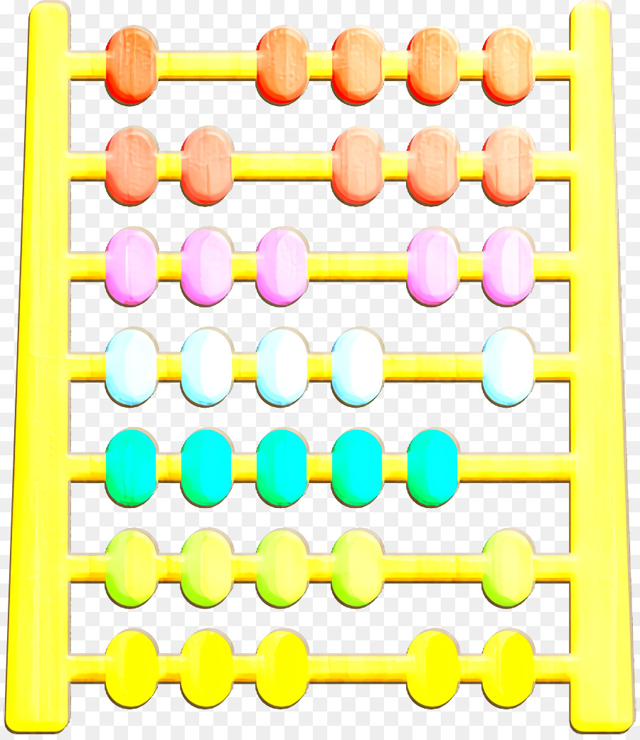 Abacus icon Kindergarden icon