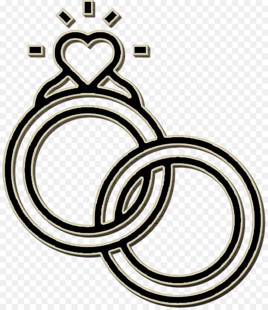 Diamant-Symbol Ehering-Ikone-Hochzeits-Symbol - 