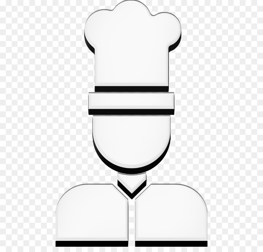 Icona del cuoco unico icona del cuoco icona della gastronomia - 