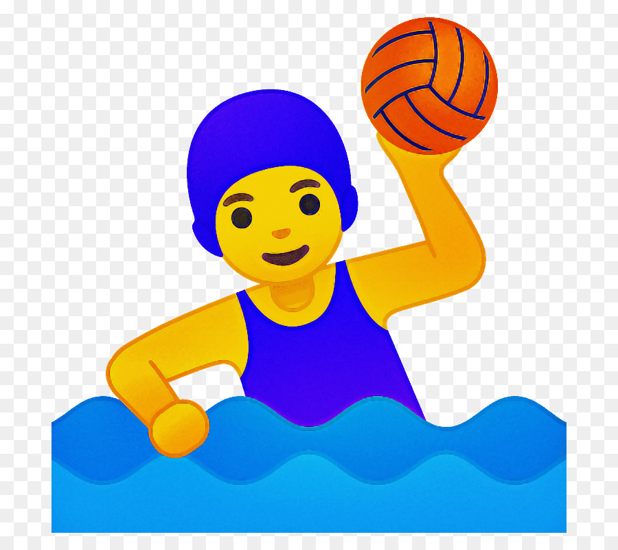 Polo d'acqua Emoji Smiley Water Poloist - 