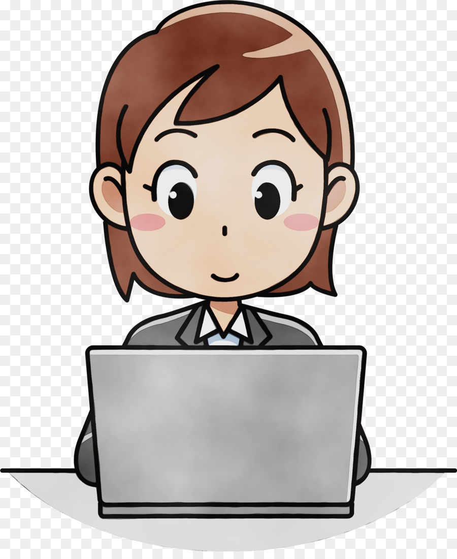 icon avatar user computer cartoon