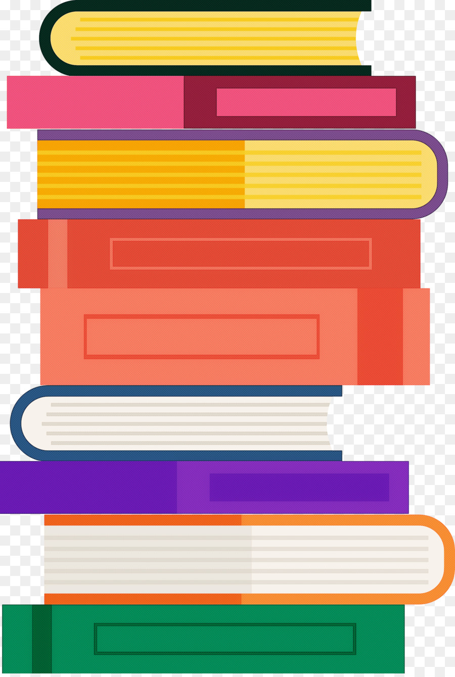 stack of books books