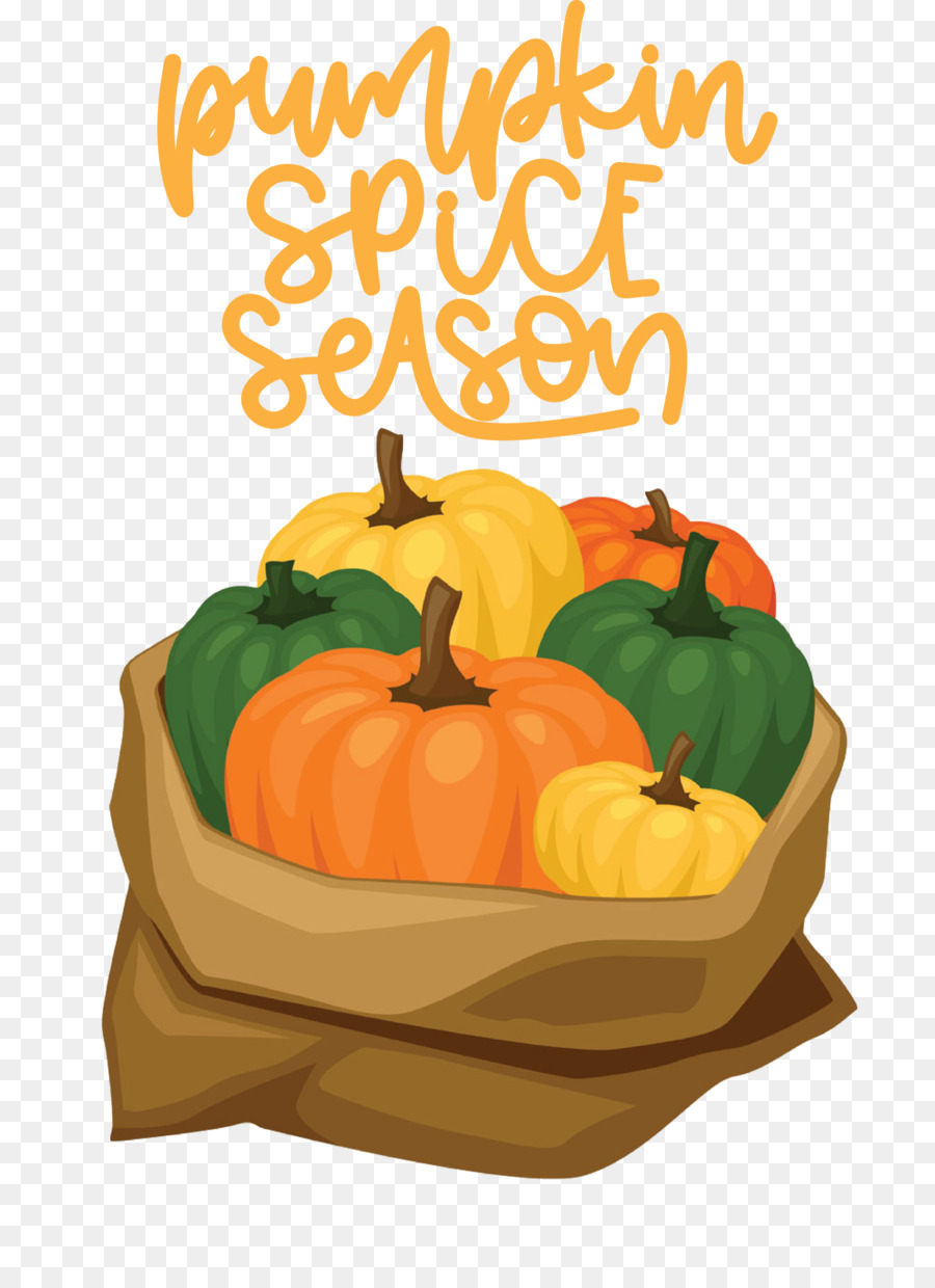 Autumn Pumpkin Spice Season Pumpkin