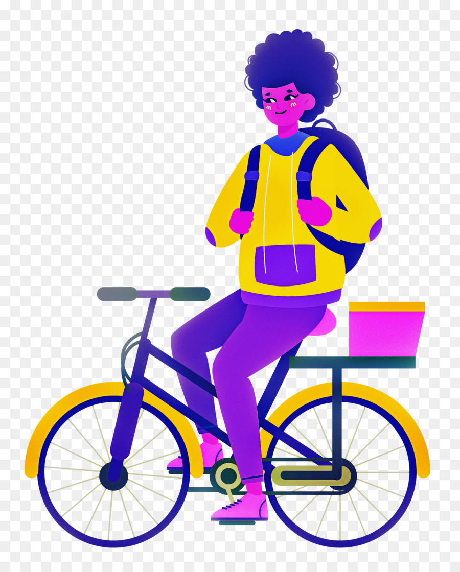 Xe đạp đi xe đạp - 