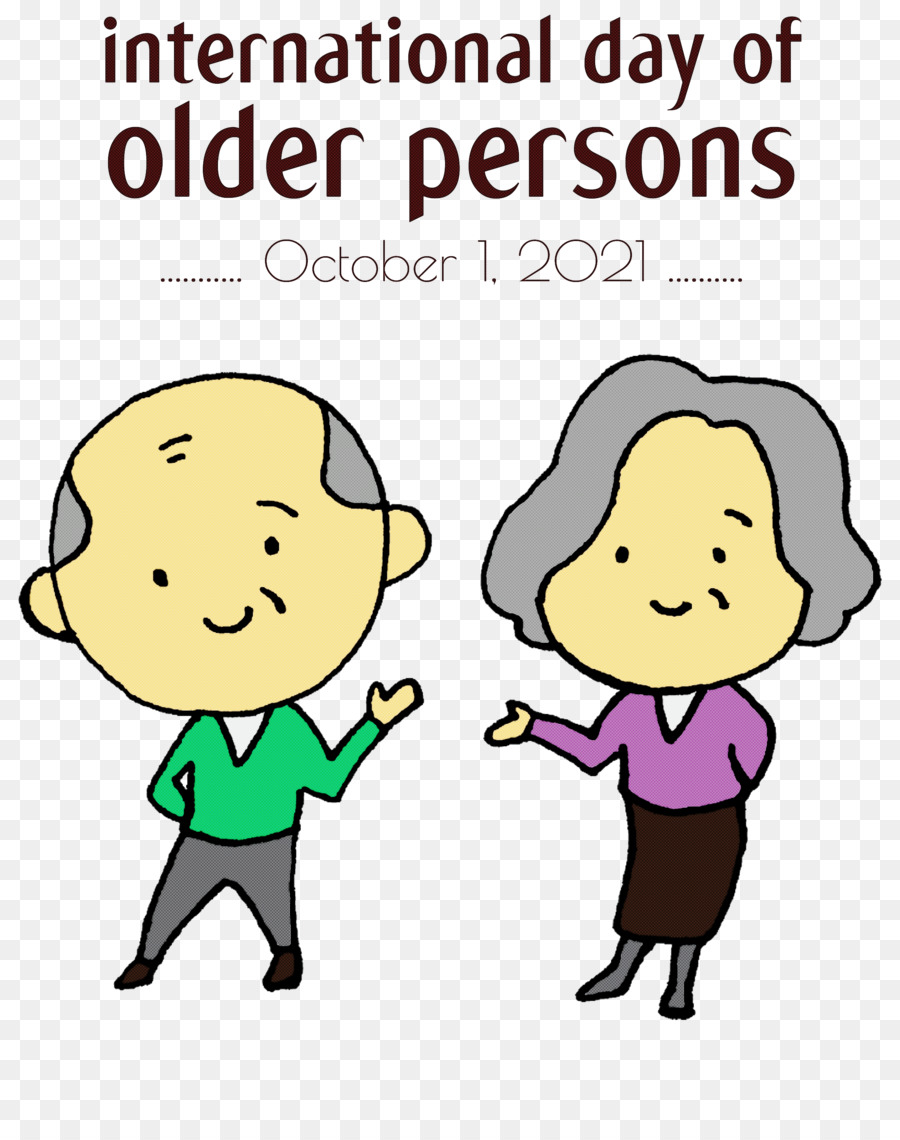 Internationaler Tag für ältere Menschen ältere Menschen Großeltern - 