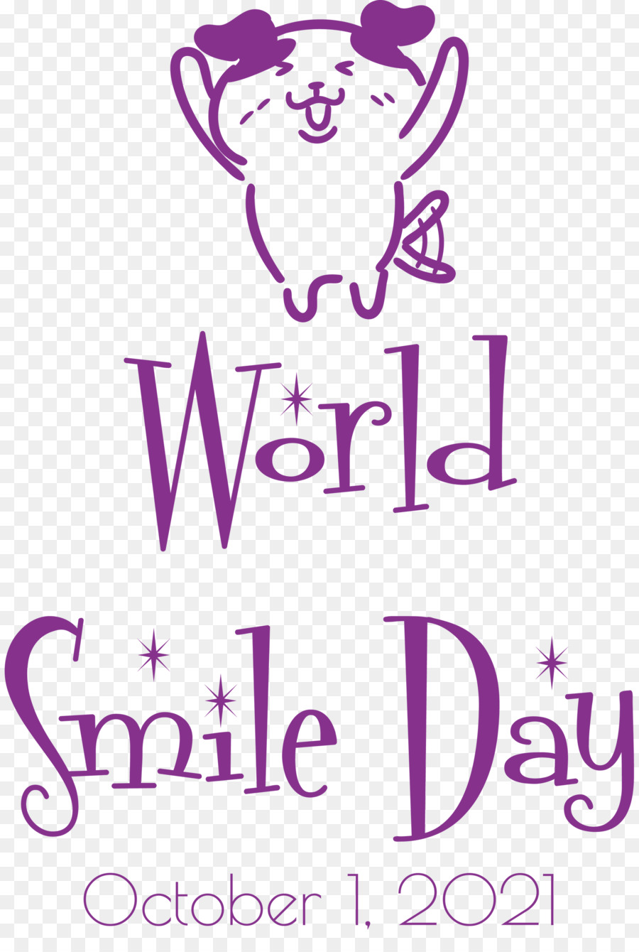 Welt Lächeln Tag - 