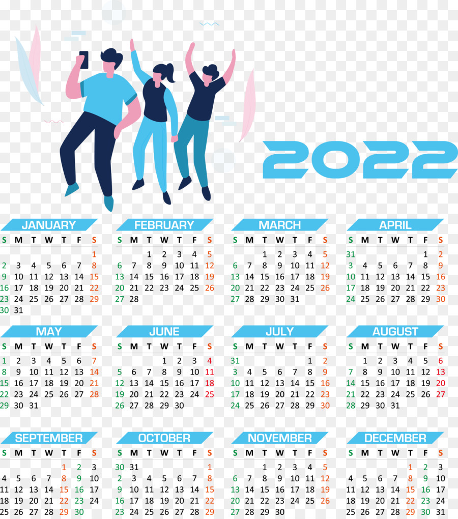 2022 Kalenderjahr 2022 Kalender jährlich 2022 Kalender - 