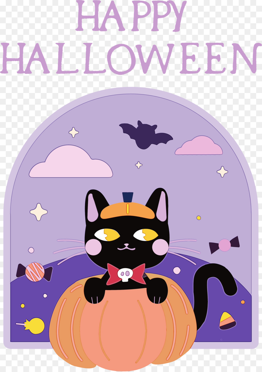 Cat Whiskers Piccolo cartone animato poster - 
