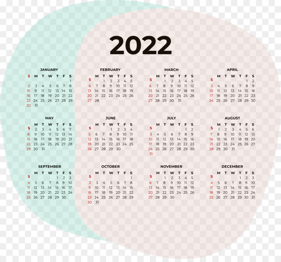 Sistema del calendario Mese 2022 Settimana 2021 - 
