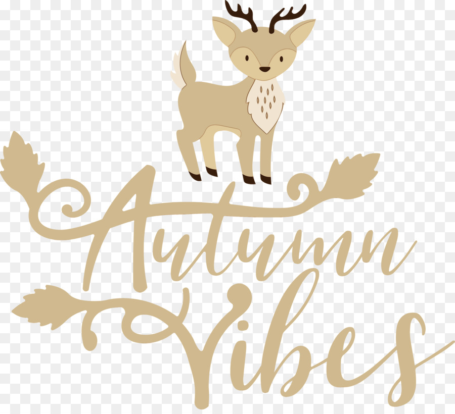 deer logo cartoon dog character