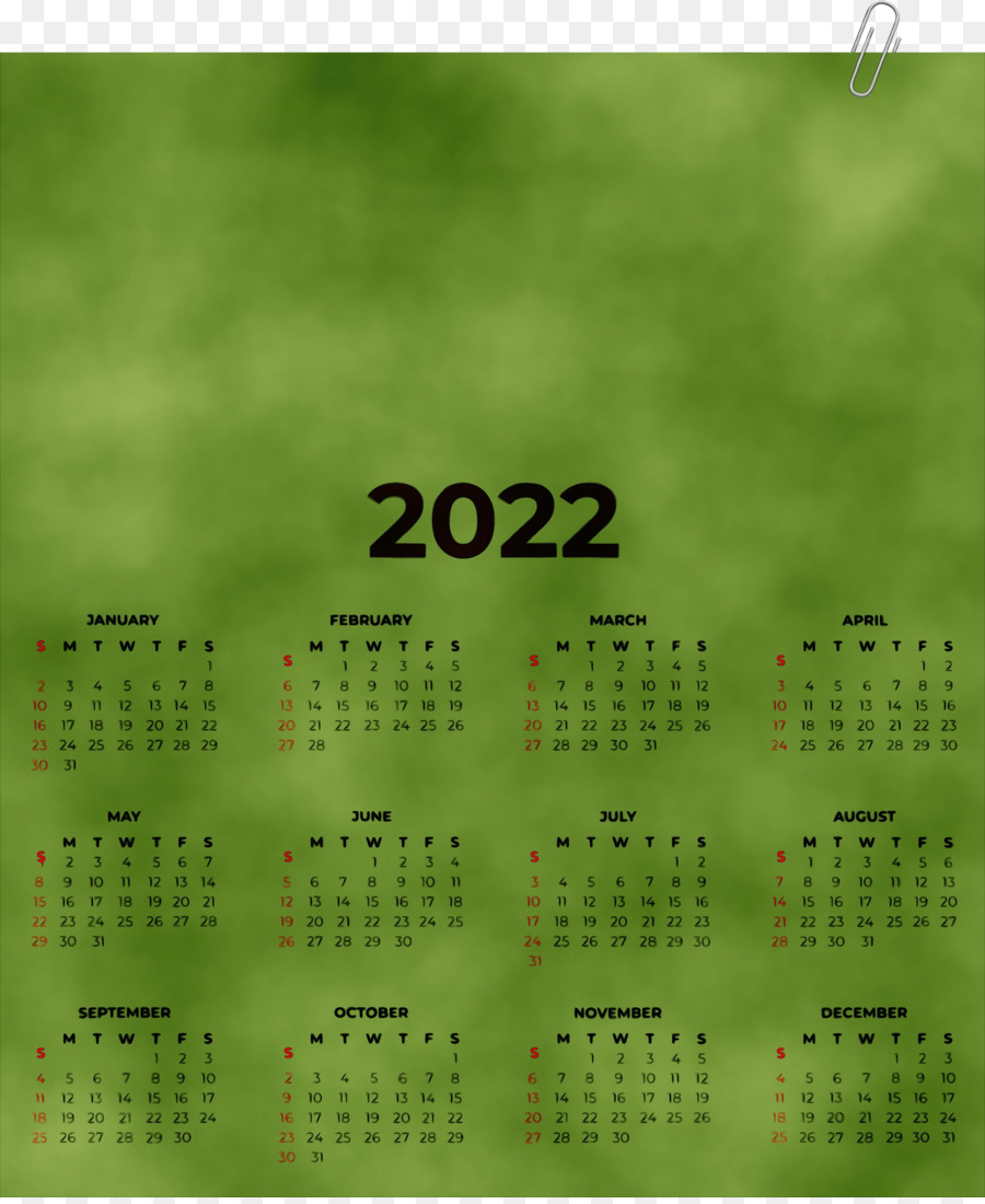 Font Calendar System Green 2011 Meter - 