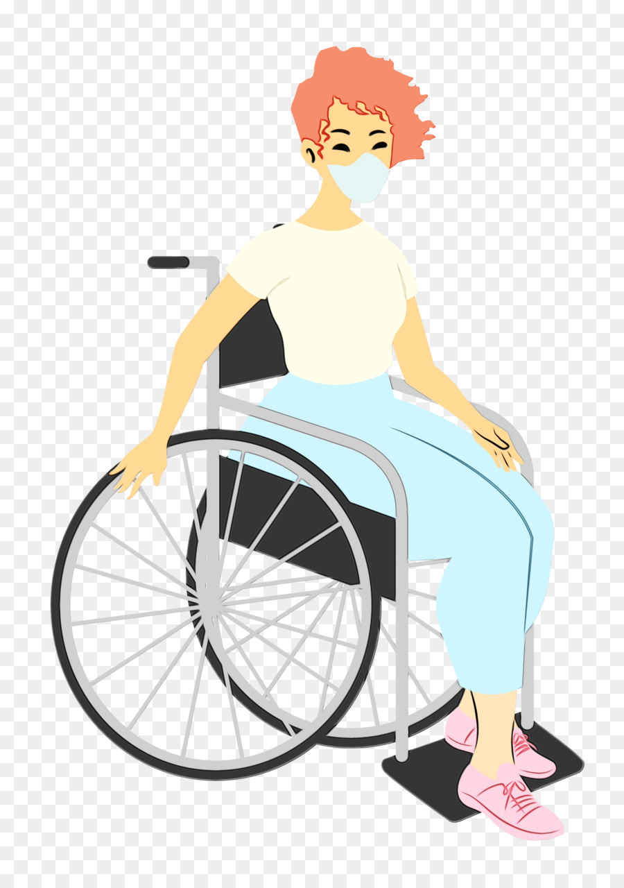 Sitzen Zeichnung Rollstuhlverhalten - 