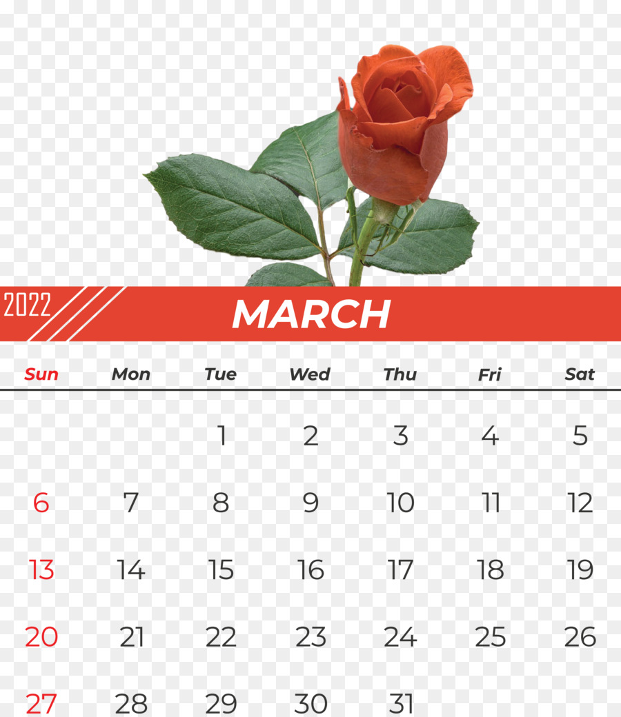 calendar font flower meter