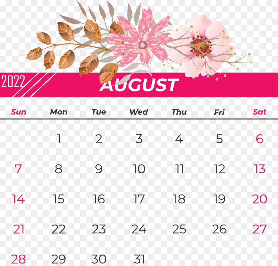 Calendario Adult Education Hour Education Line Flower Line - 