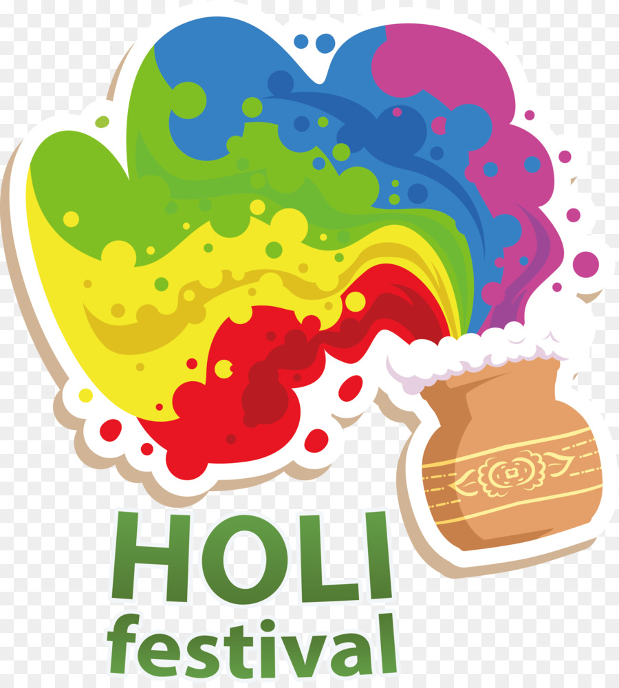Holi Color Png , Png Download - Holi Sticker Png, Transparent Png -  1733x754(#6729418) - PngFind